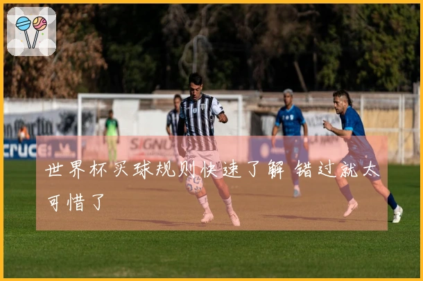 世界杯买球规则快速了解 错过就太可惜了